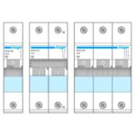 Download MS-Visio template Hager MCN 1P/2P/3P | Фигуры электрики для Visio