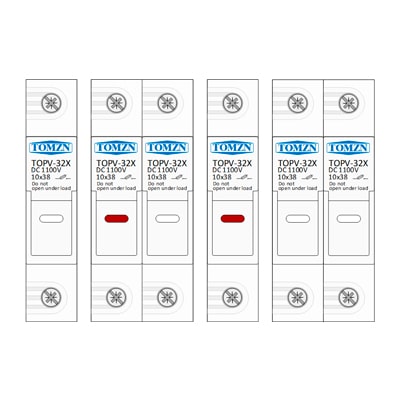 Download MS-Visio template Tomzn TOPV 1P/2P DC