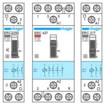 Download MS-Visio template Hager ERC 1P/2P | Фигуры электрики для Visio