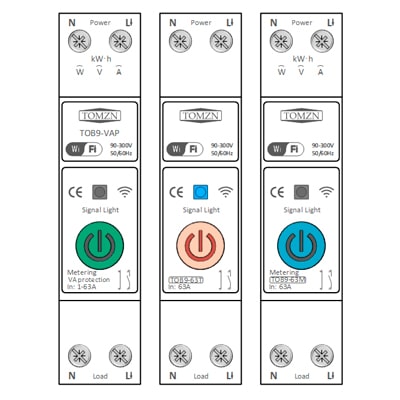 Download MS-Visio template Tomzn TOB9-VAP