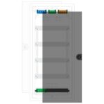 Download MS-Visio template Stencil Hager Volta 48 | Фигуры электрики Hager Volta 48 | Шаблон электрощита Hager Volta 48