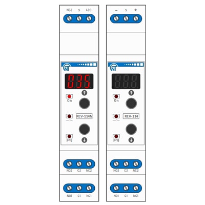 Download MS-Visio template Novatek Electro REV-114.24 / REV-114N | Фигуры электрики Stencil Novatek Electro REV-114.24 / REV-114N | Реле времени Новатек