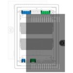 Download MS-Visio template Stencil Hager Volta 24 Multimedia | Фигуры электрики Hager Volta 24 Multimedia | Шаблон щитка мультимедиа Hager Volta 24