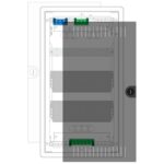 Download MS-Visio template Stencil Hager Volta 36 Multimedia | Фигуры электрики Hager Volta 36 Multimedia | Шаблон щитка мультимедиа Hager Volta 36