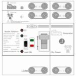 Download MS-Visio template stencils АВР Tomzn TOQ6-63/4P | Фигуры электрики АВР Tomzn TOQ6-63 4P | Шаблон электрики Tomzn для Майкрософт Визио