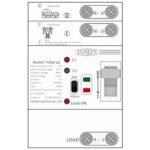 Download MS-Visio template stencils АВР Tomzn TOQ6-63/2P | Фигуры электрики АВР Tomzn TOQ6-63PV 2P | Шаблон электрики Tomzn для Майкрософт Визио
