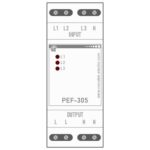 Динамический трафарет Visio автоматического переключателя фаз Novatek PEF-305