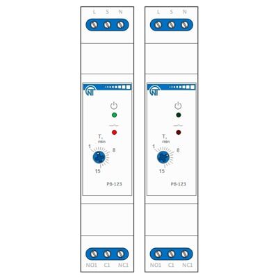 Реле времени (Novatek РН-123) на дин рейку