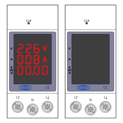 Счетчик Tomzn (TOVAE-100) 3 в 1 Red