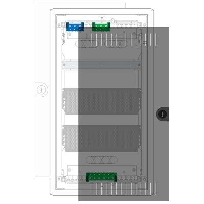 Мультимедийный щит Hager Volta 36 (Multimedia) внутренней установки