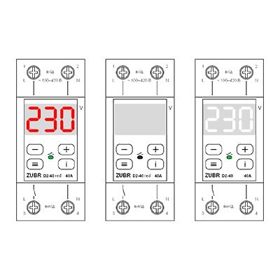 Реле напряжения Зубр (ZUBR) D2 Red/White